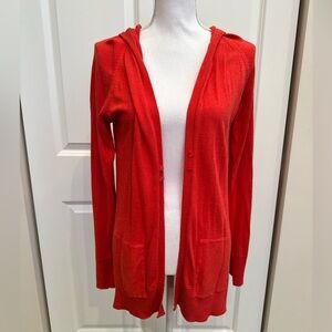 Columbia - Women's Orange Hooded Sweater (medium)